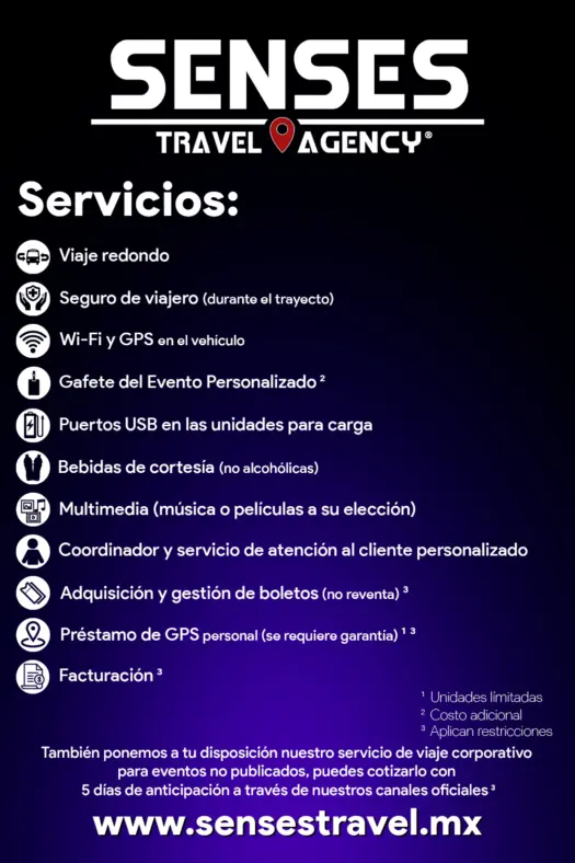 Servicios SENSES Travel Agency