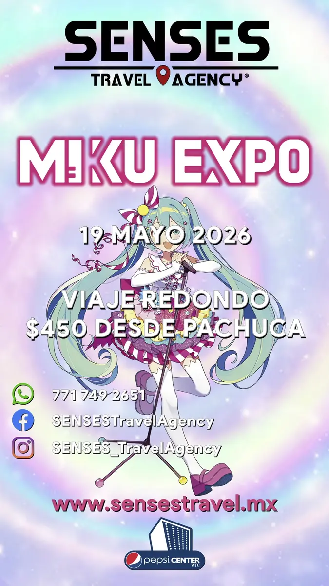 Hatsune Miku<br />Tour desde Pachuca