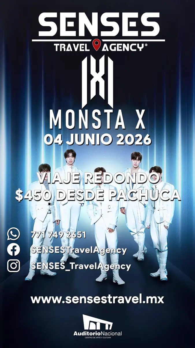 Monsta X<br />Tour desde Pachuca