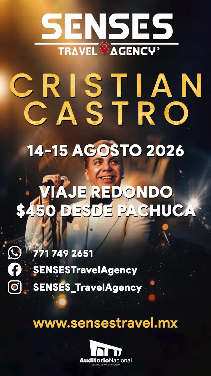 Cristian Castro<br />Tour desde Pachuca