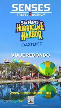 Six Flags Oaxtepec<br />Lugar: Cuautla, Morelos<br /><br />Salida: Tour desde Pachuca y Tizayuca