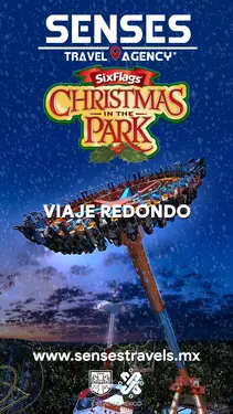 Six Flags México<br />Christmas in the Park<br />Lugar: Carretera Picacho-Ajusco, CDMX<br /><br />Salida: Tour desde Pachuca y Tizayuca