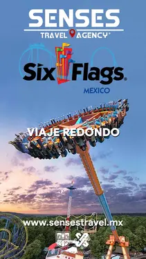 Six Flags México<br />Lugar: Carretera Picacho-Ajusco, CDMX<br /><br />Salida: Tour desde Pachuca y Tizayuca