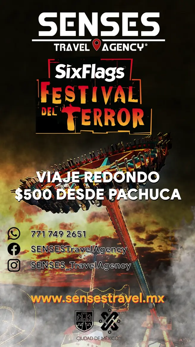 Six Flags Mexico Festival del Terror Six Flags Mexico Festival del Terror Pachuca
