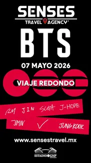 BTS<br>Tour desde Pachuca