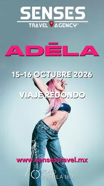 Artista: Adéla<br />Recinto: Foro Puebla 186<br /><br />Género: Pop, Pop Electrónico, Dance y Hyperpop<br /><br />Tour desde Pachuca, Tizayuca, Actopan, Hidalgo