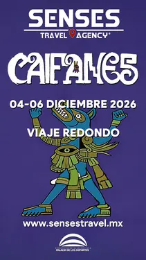 Artista: Caifanes<br />Recinto: Palacio de los Deportes<br /><br />Género: Rock Alternativo y Latino<br /><br />Tour desde Pachuca, Tizayuca, Actopan, Hidalgo
