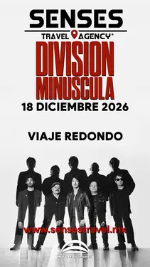 Artista: División Minúscula<br />Recinto: Estadio GNP Seguros<br /><br />Género: Rock Alternativo, Punk Rock y Pop Punk<br /><br />Tour desde Pachuca, Tizayuca, Actopan, Hidalgo