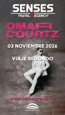Artista: Omart Courtz<br />Recinto: Palacio de los Deportes<br /><br />Género: Hip-Hop, Trapero<br /><br />Tour desde Pachuca, Tizayuca, Actopan, Hidalgo