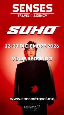 Artista: SUHO<br />Recinto: La Maraka<br /><br />Género: K-Pop<br /><br />Tour desde Pachuca, Tizayuca, Actopan, Hidalgo